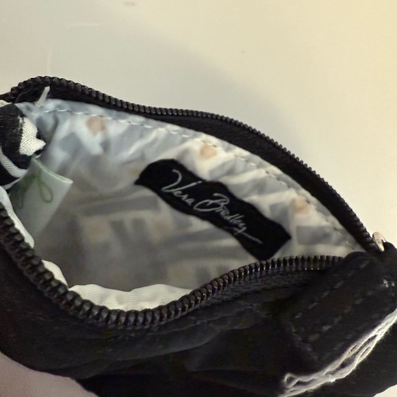 Vera Bradley Elegant Black Quilted Pouch - Picture 2 of 3